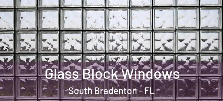  Glass Block Windows South Bradenton - FL
