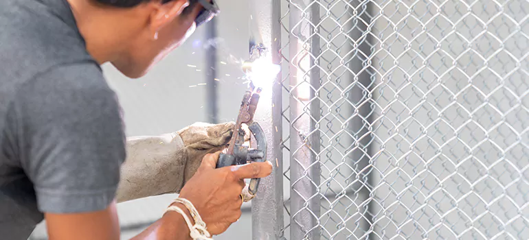Commercial Mesh Door Repair in South Bradenton, FL