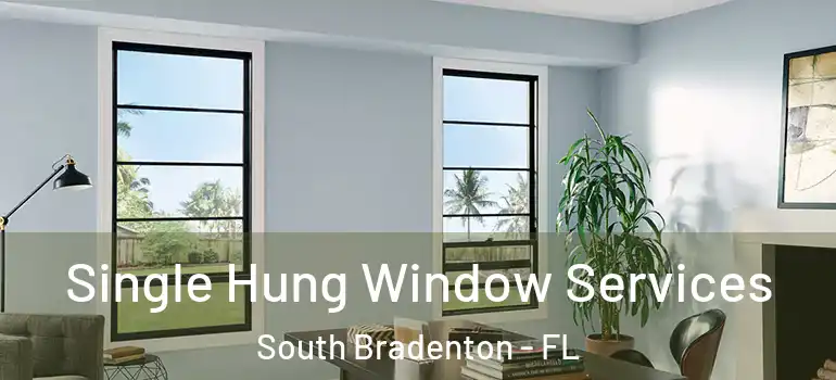  Single Hung Window Services South Bradenton - FL