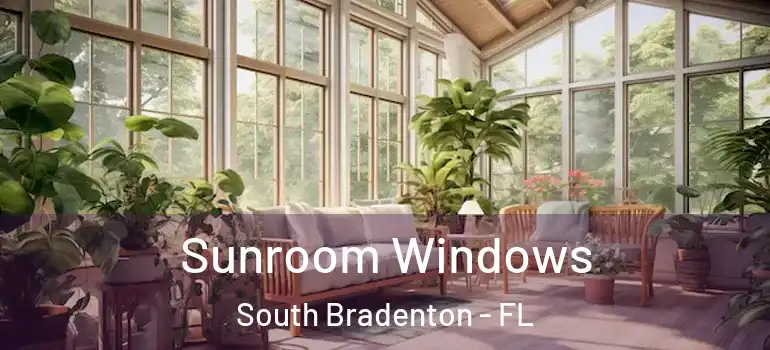  Sunroom Windows South Bradenton - FL